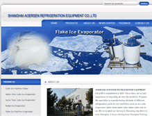 Tablet Screenshot of aoersen-cn.com